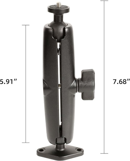 xik Heavy Duty 1/4"-20 Thread Mount: 5.91 inch Aluminum Long Arm - Image 2