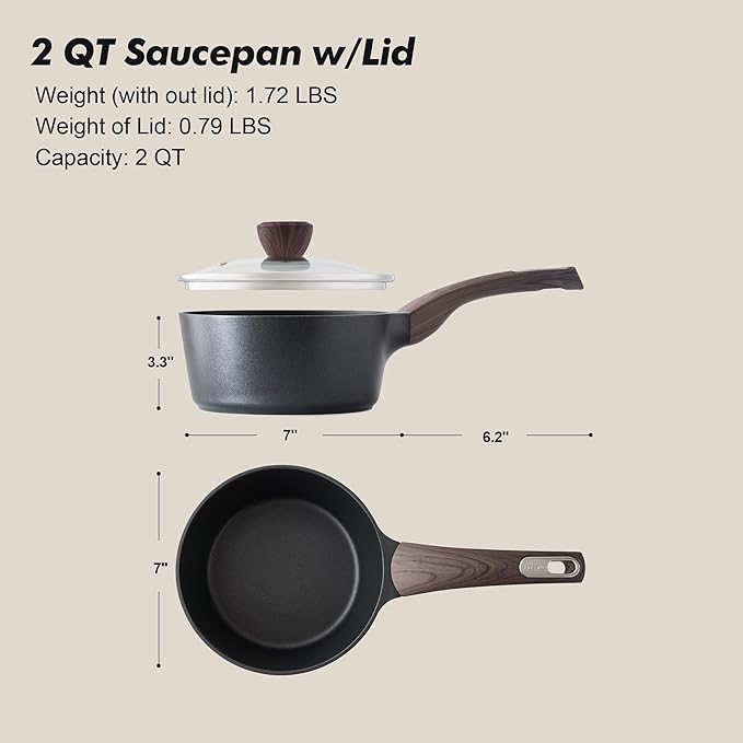 SENSARTE Nonstick Sauce Pan - Image 7