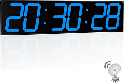 CHKOSDA 28.4''Large Digital Wall Clock, Automic Digital Clock by CHKOSDA