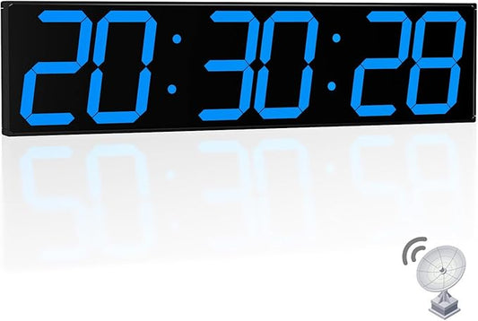 CHKOSDA 28.4''Large Digital Wall Clock, Automic Digital Clock by CHKOSDA