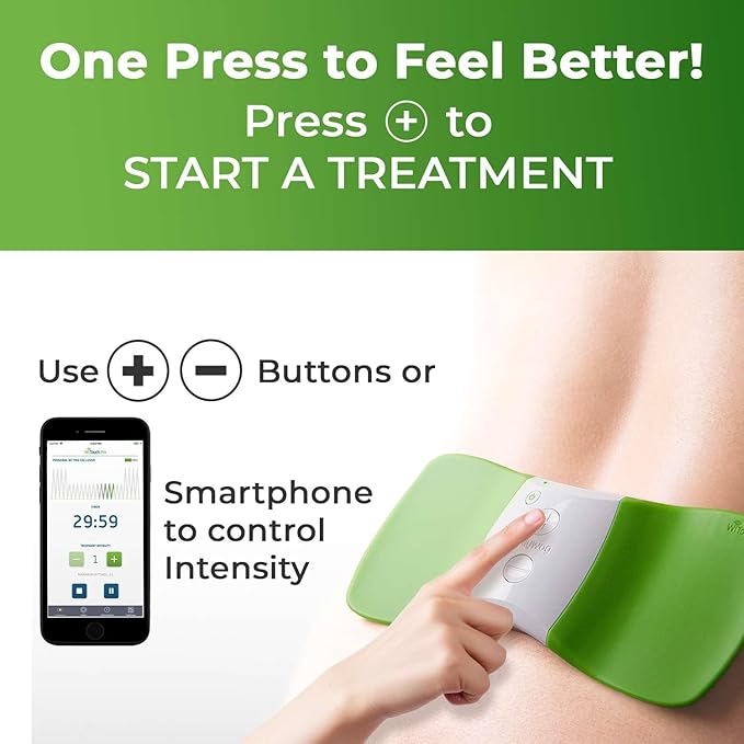 WiTouch Pro Bluetooth TENS Unit – Wireless Lower Back Pain Relief Device | - Image 3