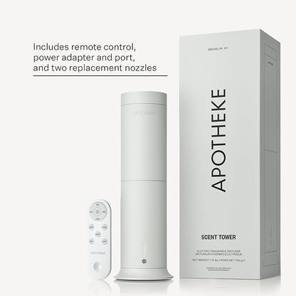 Apotheke Scent Tower Aromatherapy Diffuser Fragrance Refill, Charcoal - Image 4