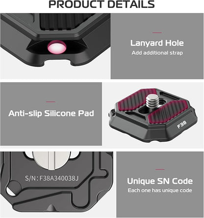 FALCAM F38 Camera Quick Release Plate Compatible - Image 6