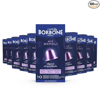Caffè Borbone Mia Napoli Aluminum Capsules Compatible by Caff%C3%A8BorboneAmerica