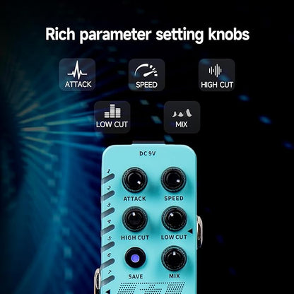 MOOER E7 Polyphonic Guitar Synth Pedal Electronic Synthesizer, 7 Guitar - Image 4