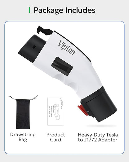 VIPTOO Adapter for Tesla to J1772 Adapter, Compact - Image 8