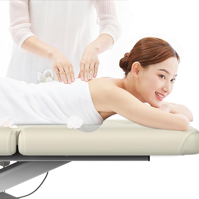 pouseayar Heavy Duty Electric Massage Table, Electric Lift and Electric - Image 7