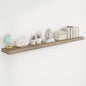 72in Floating Shelves for Wall, Long Wall Mounted Engineered Wood Shelves by Marsmiles