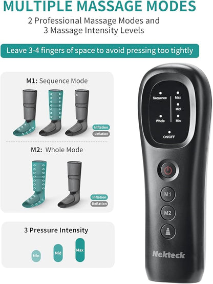 Nekteck Leg Compression Massager - Image 4