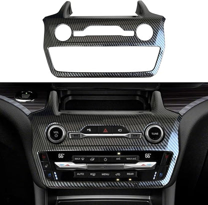 ruihe Carbon Fiber Color Center Dash ​Radio Audio Control Panel Automatic by ruihe
