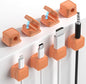 Costop 8 Pack Magnetic Cord Organizer, Easy Secure Adhesive Cable Management by Costop