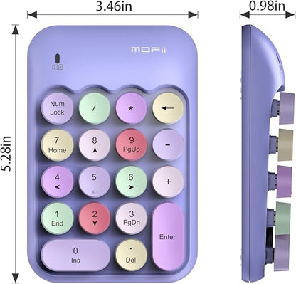MOFII Cute Colorful Wireless Number Pad - Image 7