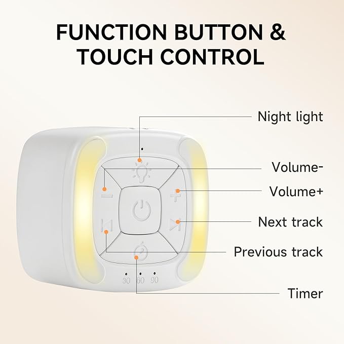 Vitelum White Noise Sleep Sound Machine - Image 7