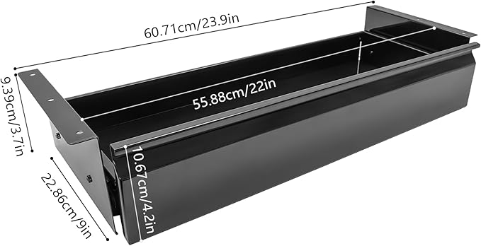 22 inch Sliding Pull-out Under Table Drawer - Image 2