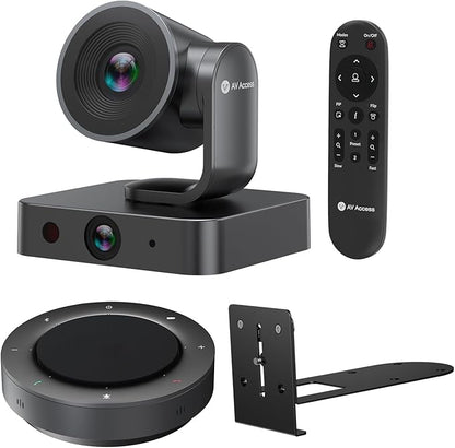 4K Conference Room Camera System, AI Auto-Tracking PTZ Camera 15x Zoom by ACTIONSGLOBALUSINC