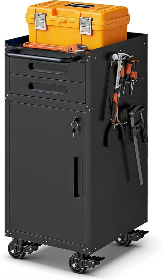 Small Garage Storage Cabinet by BIZOEIRON