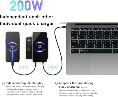 Power 200H 200W USB Charger Station - Image 3