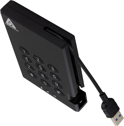 Apricorn Aegis Padlock 3.0 1TB USB 3.0 External Hard Drive - Image 4