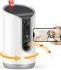2K Pet Camera Treat Dispenser, 360°View Dog Camera by TKENPROPetTreatCamera
