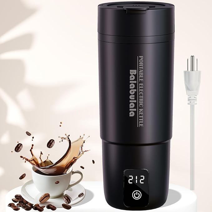 Travel Electric Kettle, Balabulala Portable Water Boiler by Balabulala