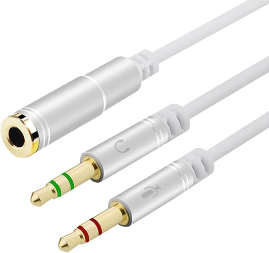 Headphone Y Cable Splitter Adapter by CANFON