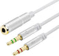 Headphone Y Cable Splitter Adapter by CANFON