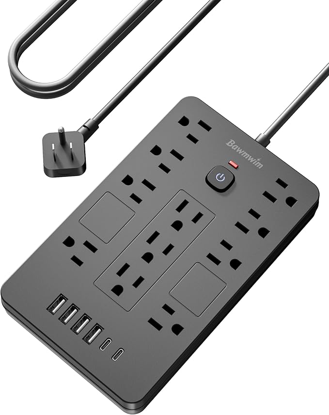 Bawmwim Surge Protector Power Strip by BawmwimDirect