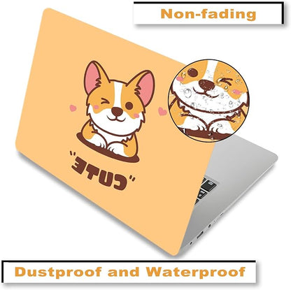 Laptop Skin Sticker Decal, Decorative Waterproof Removable, Cute Corgi - Image 5
