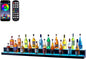 VEVOR LED Lighted Liquor Bottle Display, 2 Tiers 72 Inch Commercial Illuminated by VEVOR
