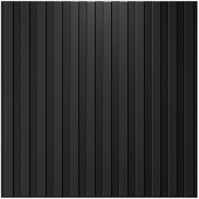 Art3d Slat Wall Panel, 3D Fluted Textured Panel 12-Tile 19.7 x 19.7in. - Image 2