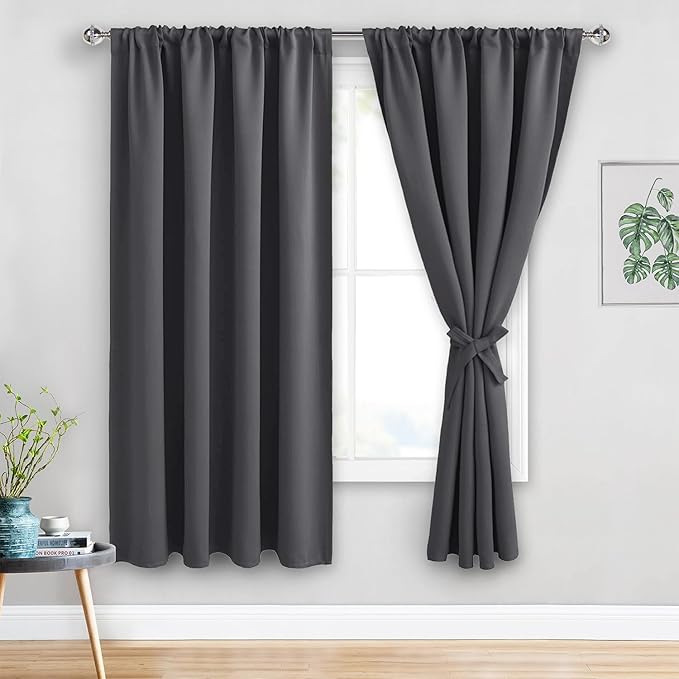 JIUZHEN Blackout Curtains for Bedroom by JIUZHEN