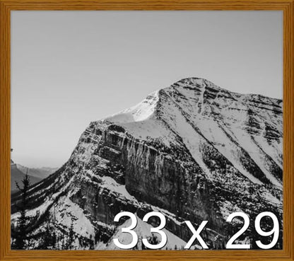 Frame It Easy 33 x 29 Hazel Wood Frame by FrameItEasy