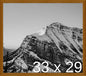Frame It Easy 33 x 29 Hazel Wood Frame by FrameItEasy