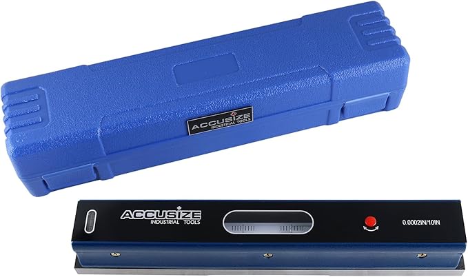 Accusize Industrial Tools 12 inch Master Precision Level in Fitted Box - Image 9