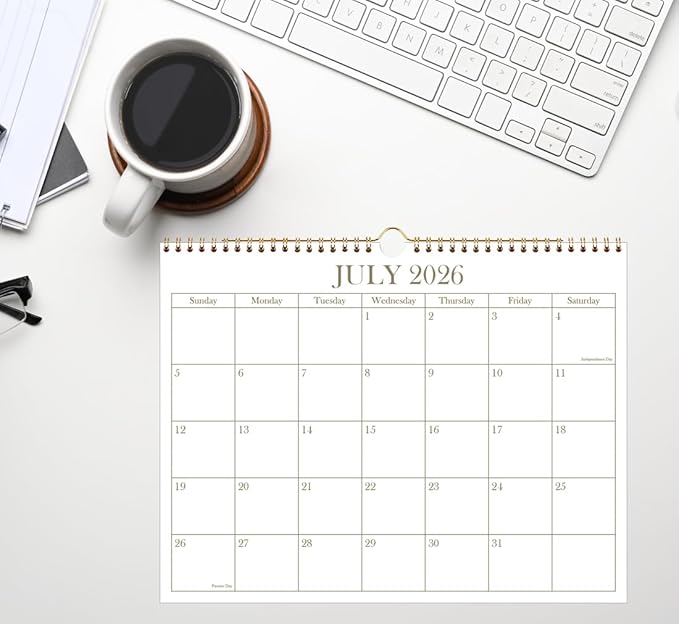 2026 Calendar - 2026-2027 Wall Calendar from January 2026 - June 2027, 18 - Image 4