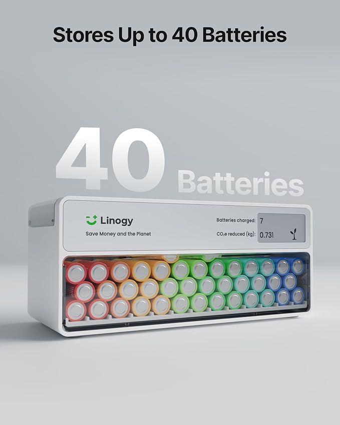 8-Slot Rechargeable AA AAA Batteries - Image 9