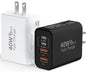 USB C Wall Fast Charger Block, 40W 4-Port Type C Chargers Fast Charging Blocks by Duloch