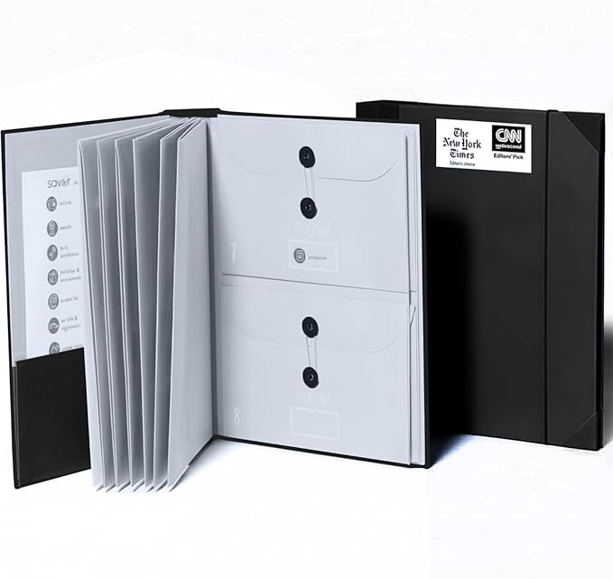 Savor | The Folio™ Document Organizer 2025 Edition | Premium Life Binder by Savor