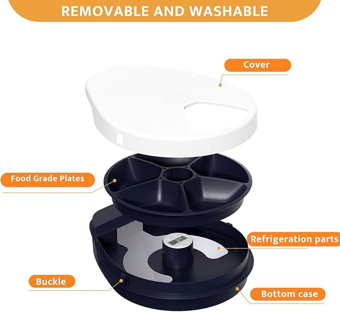 UBPET Cat Wet Food Automatic Feeder - Image 7