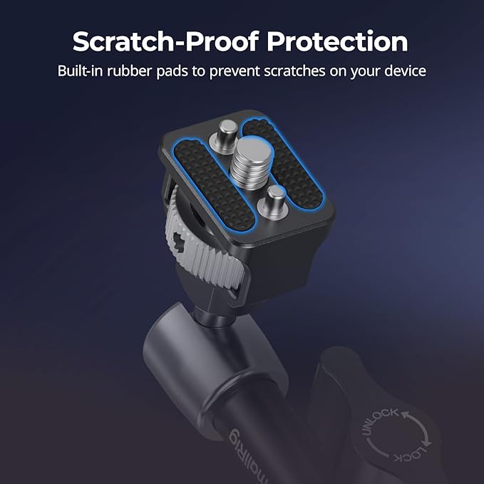 SMALLRIG 7'' Magic Arm with 1/4"-20 Screws & Spring-Loaded Pins, 1.5kg Load - Image 6