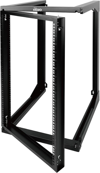 Tecmojo 18U Wall Mount Server Rack, Open Frame Network Rack by Tecmojo