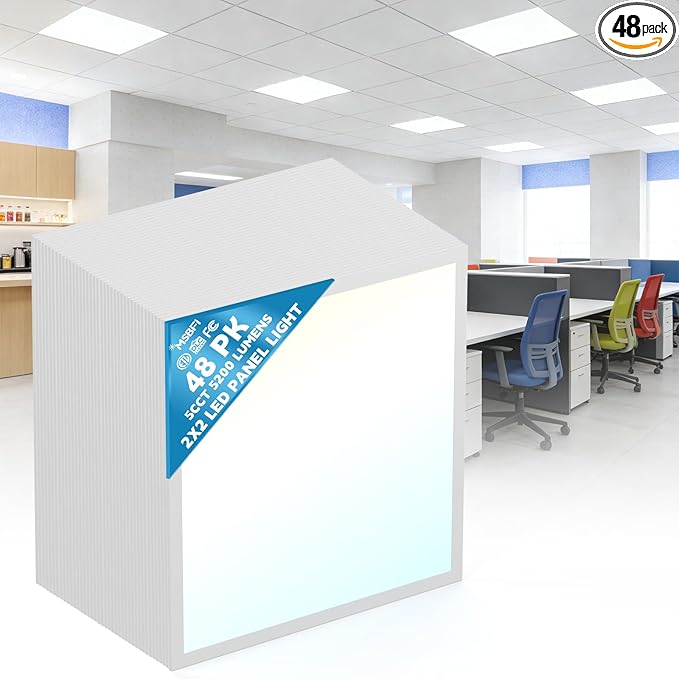 Msbfi 2x2 LED Flat Panel Light by Msbfi