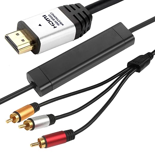 YOTETION 6FT HDMI to RCA Cable - Image 2