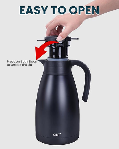 GiNT 51Oz Stainless Steel Thermal Coffee Carafe - Image 5