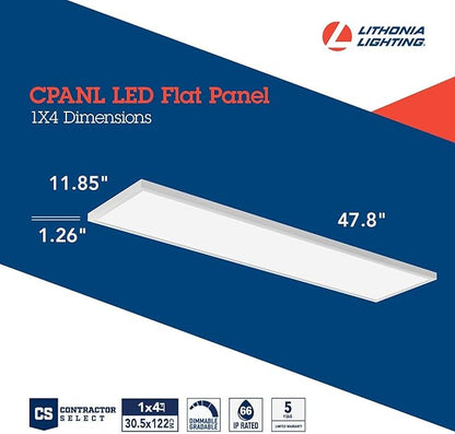Lithonia Lighting CPANL 1x4 LED Flat Panel Light, 1 Ft. x 4 Ft. LED Light Panel - Image 5