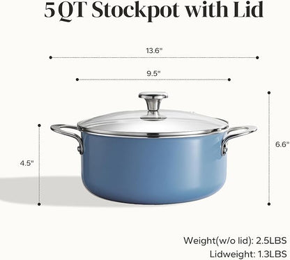 Redchef Ceramic Stock Pot, Induction Cooking Pot - Image 6