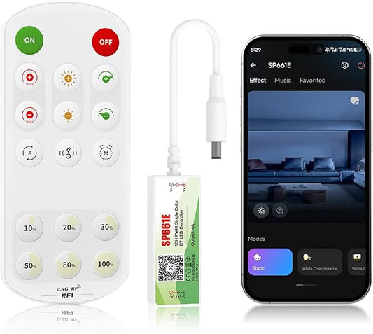 LED Light Controller, RF WiFi Smart Remote Dimmer by MALIIGAZA