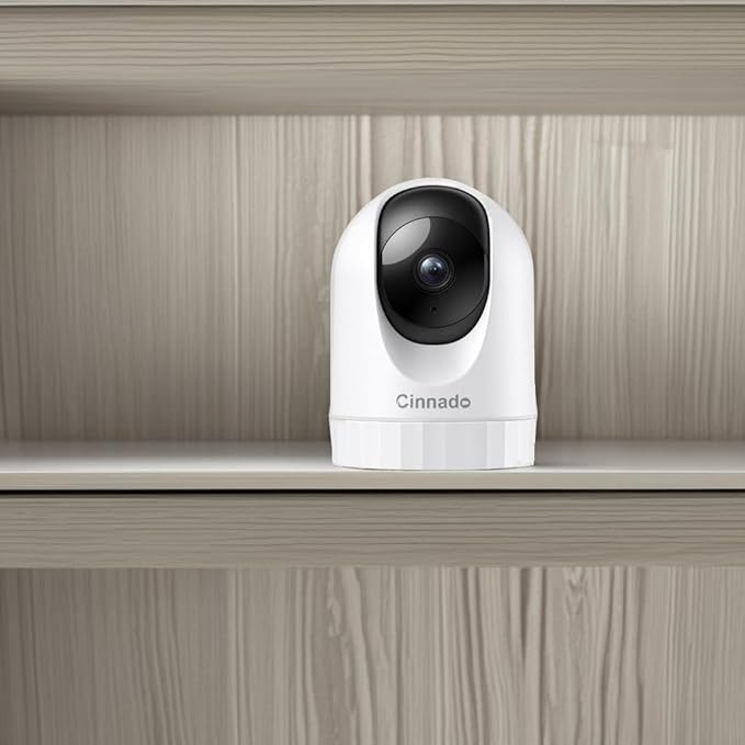 Cinnado Security Camera Indoor-2K 360° WiFi Cameras - Image 5