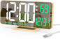 KOSUMOSU Desk Clock for Bedroom Accessories 6.7in Gold Digital Alarm Clock by KOSUMOSUTECHNOLOGY