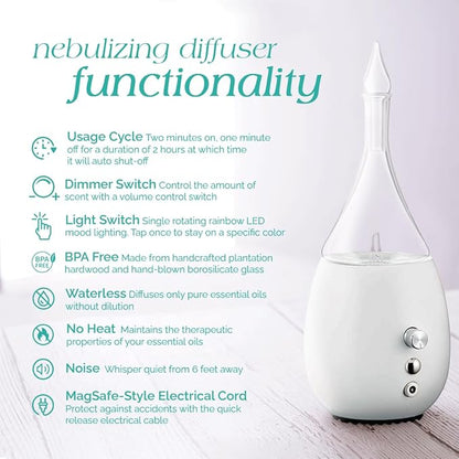 Raindrop 3.0 Nebulizing Essential Oil Diffuser - Image 3